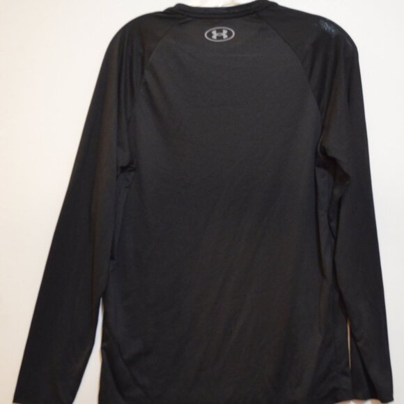 UNDER ARMOUR Polyester Long Sleeves Black Sign 'RoseBall Game 2023' PrintTee SM - Picture 4 of 5